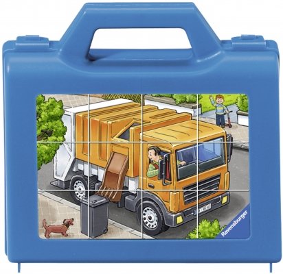Puzzle In Cutie Vehicule, 12 Piese Ravensburger