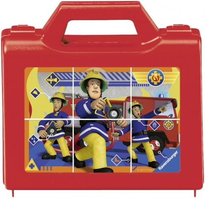 Puzzle In Cutie Pompierul Sam, 6 Piese Ravensburger