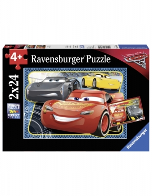 Puzzle Cars- Pot Sa Castig! 2X24 Piese Ravensburger