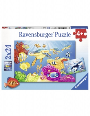 Puzzle Acvatic, 2X24 Piese Ravensburger