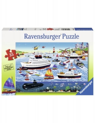 Puzzle Port Fericit, 35 Piese Ravensburger