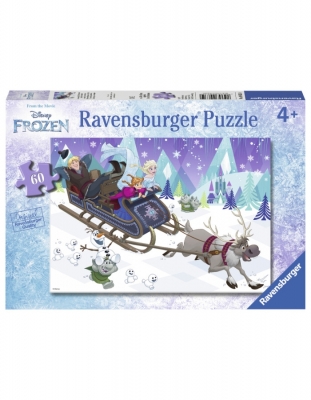 Puzzle Frozen Prieteni Pentru Totdeauna, 60 Piese Ravensburger