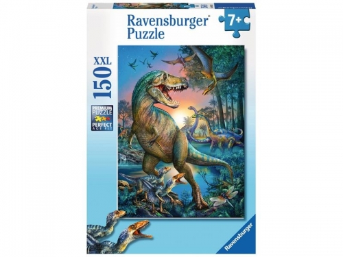 Puzzle Animale Preistorice, 150 Piese Ravensburger