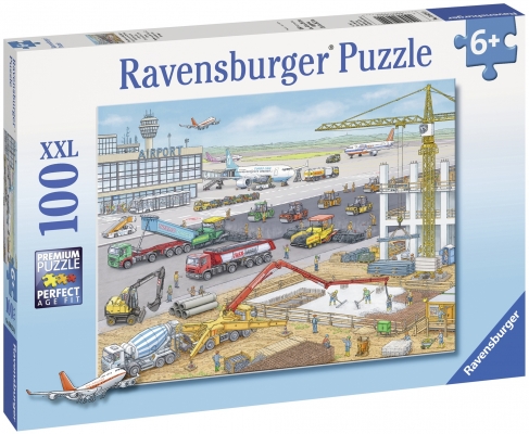 Puzzle Santier Pe Aeroport, 100 Piese Ravensburger