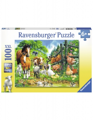 Puzzle Animale, 100 Piese Ravensburger