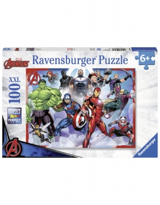 Puzzle Marvel Avengers, 100 Piese Ravensburger