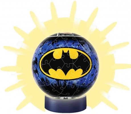 Puzzle 3D Luminos Batman, 72 Piese Ravensburger