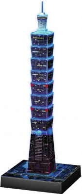Puzzle 3D Led Taipei, 216 Piese Ravensburger