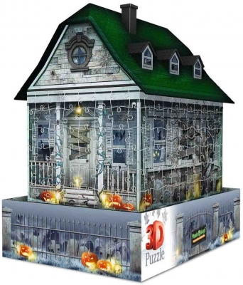 Puzzle 3D Led Casa Bantuita, 216 Piese Ravensburger