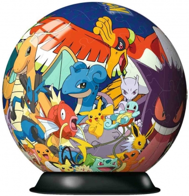 Puzzle 3D Pokemon, 72 Piese Ravensburger