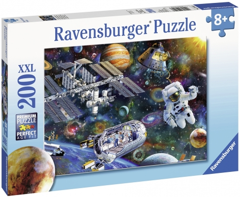 Puzzle Statie Spatiala, 200 Piese Ravensburger