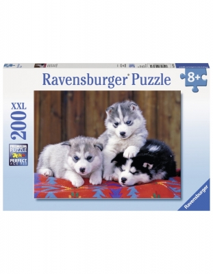 Puzzle Pui De Huskie, 200 Piese Ravensburger