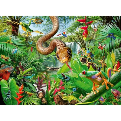 Puzzle Reptile, 300 Piese Ravensburger