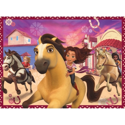 Puzzle Spirit Prieteni Pe Viata, 150 Piese Ravensburger