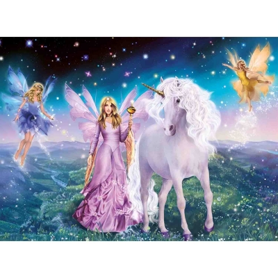 Puzzle Unicorn Si Zane, 300 Piese Ravensburger
