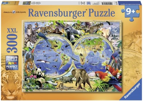 Puzzle Lumea Animalelor, 300 Piese Ravensburger