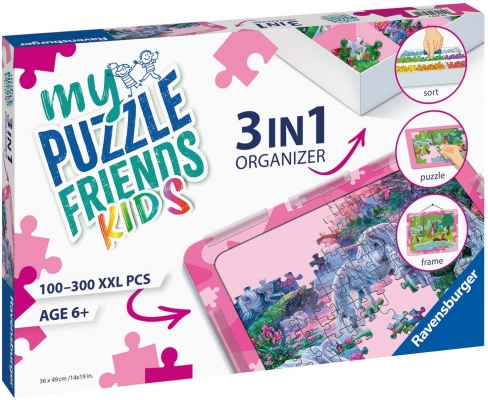 Organizator Roz 3 In 1 Pentru Puzzle Ravensburger