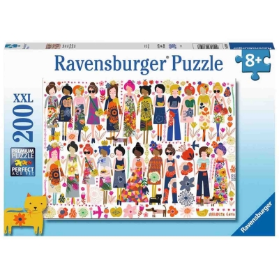 Puzzle Flori Si Prieteni, 200 Piese Ravensburger