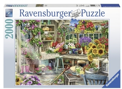 Puzzle Paradisul Gradinarului, 2000 Piese Ravensburger