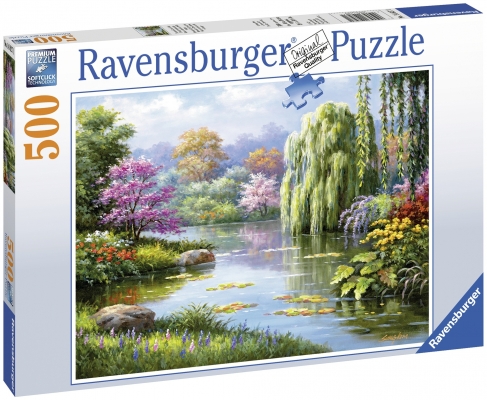 Puzzle Priveliste Lac, 500 Piese Ravensburger