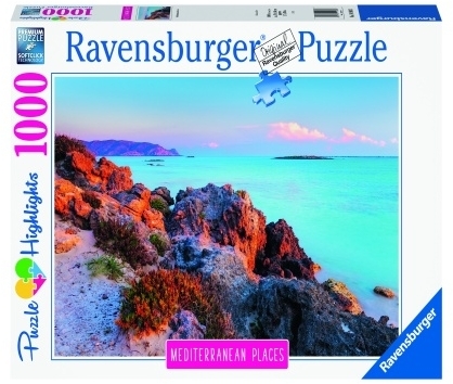 Puzzle Grecia Mediteraneana, 1000 Piese Ravensburger