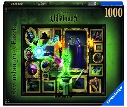 Puzzle Villainous Malificent, 1000 Piese Ravensburger