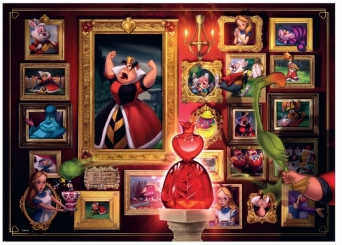 Puzzle Villainous Regina Inimilor, 1000 Piese Ravensburger