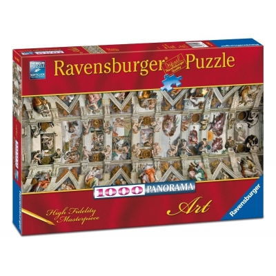 Puzzle Capela Sixtina, 1000 Piese Ravensburger