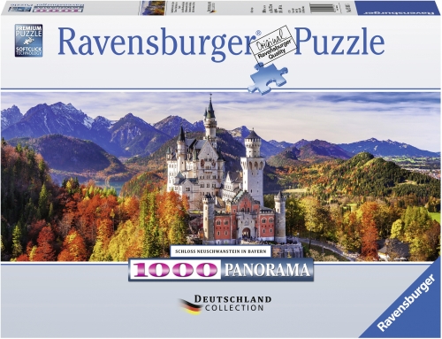 Puzzle Castel Neuschwanstein, 1000 Piese Ravensburger