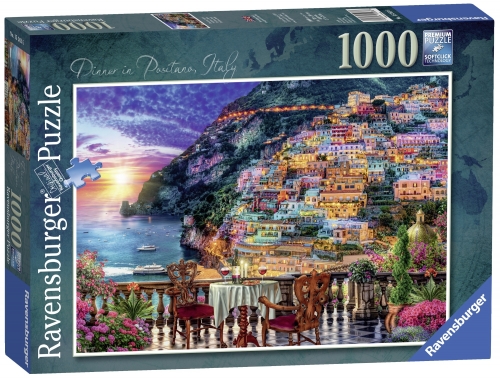 Puzzle Cina In Positano, 1000 Piese Ravensburger