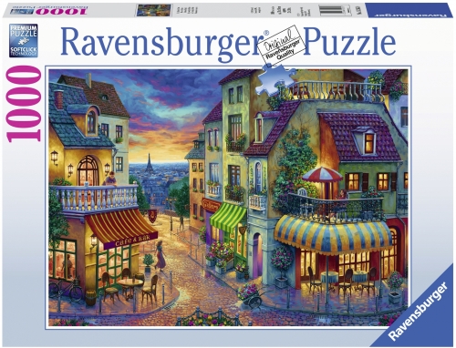 Puzzle Seara In Paris, 1000 Piese Ravensburger