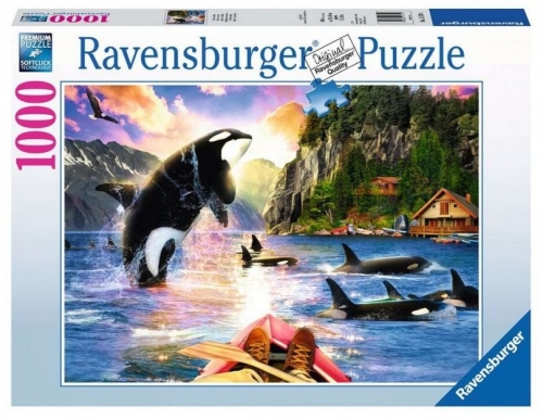 Puzzle Balene, 1000 Piese Ravensburger
