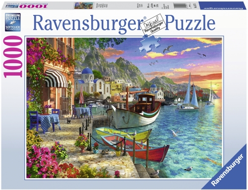 Puzzle Grecia, 1000 Piese Ravensburger