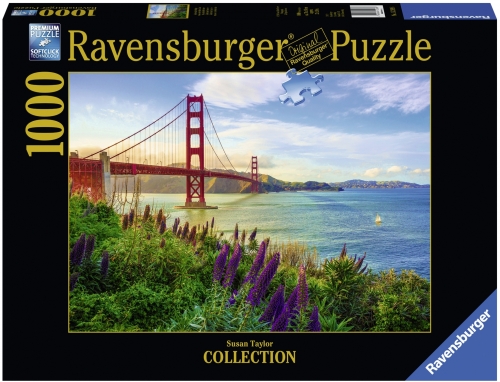 Puzzle Pod Golden Gate, 1000 Piese Ravensburger