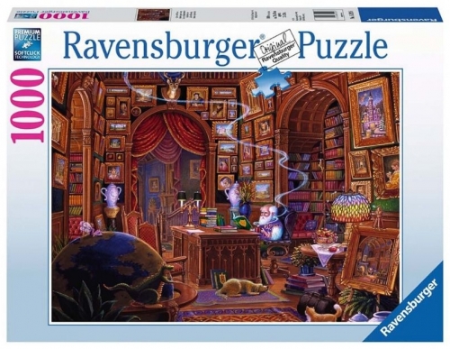 Puzzle Biblioteca, 1000 Piese Ravensburger