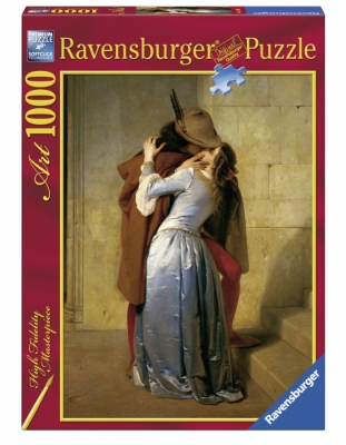 Puzzle Hayez: Sarutul, 1000 Piese Ravensburger