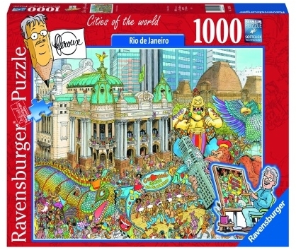 Puzzle Fleroux Rio De Janeiro, 1000 Piese Ravensburger