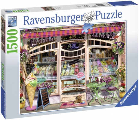 Puzzle Magazin Inghetata,1500 Piese Ravensburger