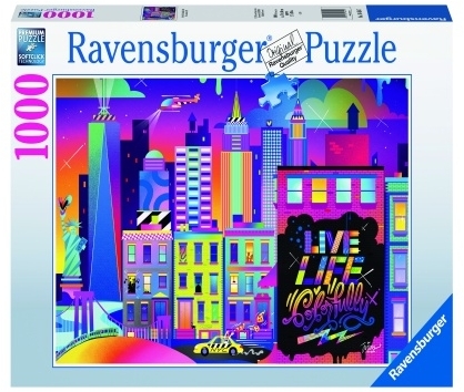 Puzzle New York Colorat, 1000 Piese Ravensburger
