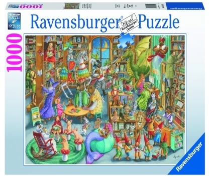 Puzzle Noapte In Librarie, 1000 Pcs Ravensburger