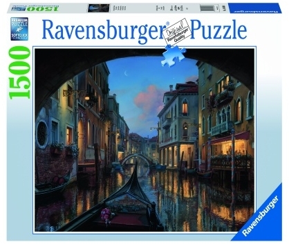 Puzzle Canal Venetia, 1500 Piese Ravensburger