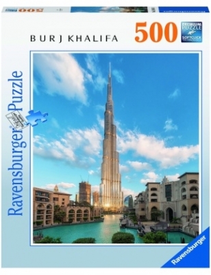 Puzzle Burj Khalifa Dubai, 500 Piese Ravensburger