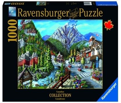 Puzzle Orasul Banff, 1000 Piese Ravensburger