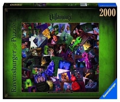 Puzzle Villainous Personaje, 2000 Piese Ravensburger