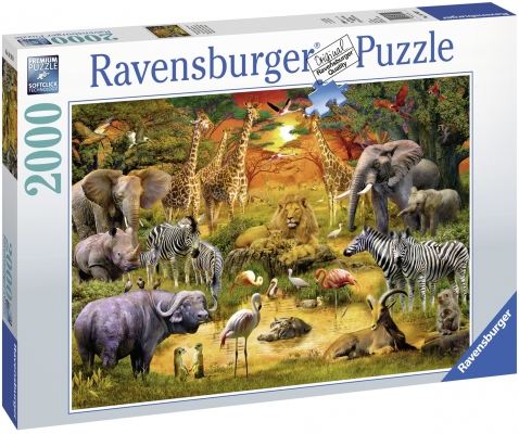 Puzzle Animale La Oaza, 2000 Piese Ravensburger