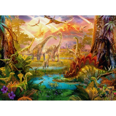 Puzzle Dinozauri, 500 Piese Ravensburger