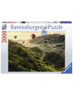 Puzzle Terase De Orez, 3000 Piese Ravensburger