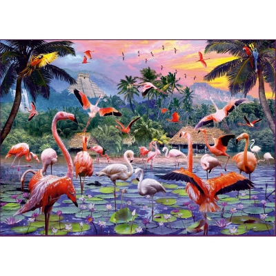 Puzzle Flamingo, 1000 Piese Ravensburger