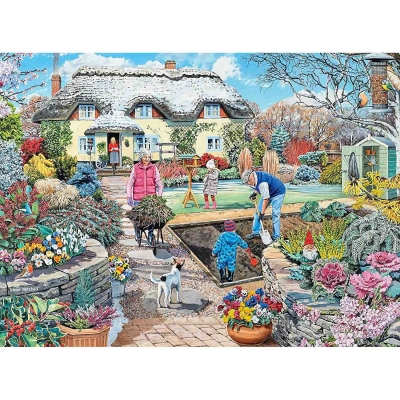 Puzzle Gradina Bunicului, 500 Piese Ravensburger