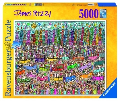 Puzzle James Rizzi, 5000 Piese Ravensburger